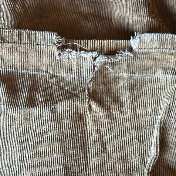 Abercrombie & Fitch Brown Wide Leg Corduroy Pants, Vintage Y2K - Picture 6 of 6